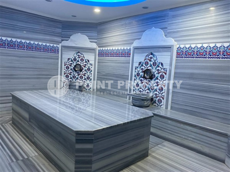 Duplex apartment 3+1, 180m², in a residence with good infrastructure in the Tosmur area, Alanya-id-2122-photo-23