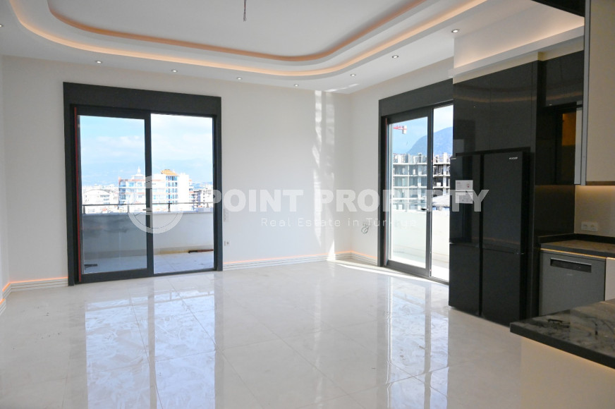 Двухуровневая квартира 2+1, 157м², с потрясающими видами в фешенебельном комплексе в Махмутларе-id-2113-фото-3