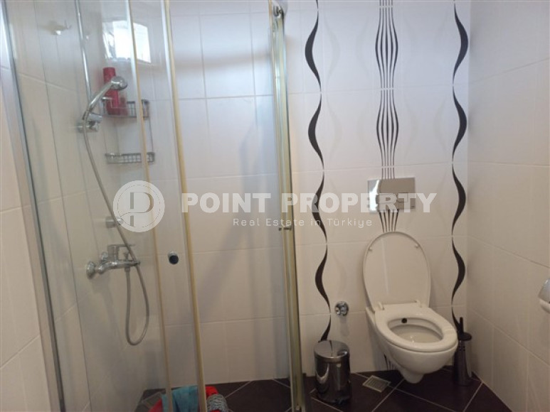 Elegant three bedroom penthouse, 140m², in Lower Oba, Alanya, in a complex with a swimming pool-id-2124-photo-15