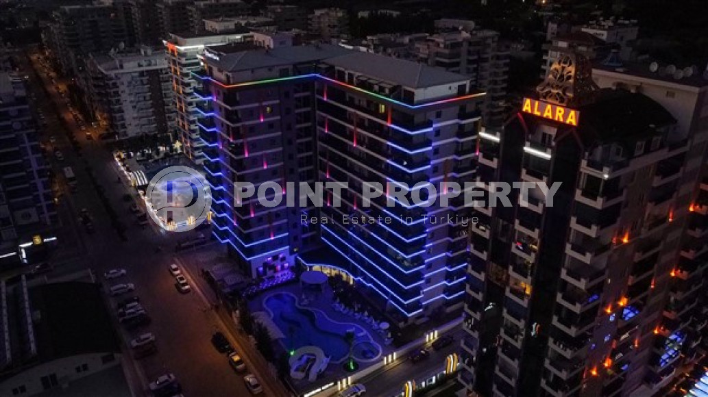 Квартира 2+1, 110м², в новой элитной резиденции в 250 метрах от моря в Махмутларе, Алания-id-2125-фото-4