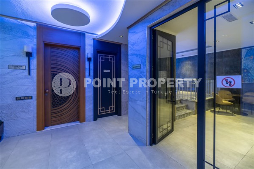 Квартира 2+1, 110м², в новой элитной резиденции в 250 метрах от моря в Махмутларе, Алания-id-2125-фото-23