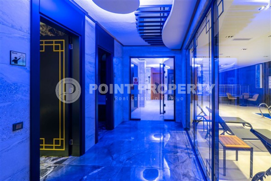 Квартира 2+1, 110м², в новой элитной резиденции в 250 метрах от моря в Махмутларе, Алания-id-2125-фото-26