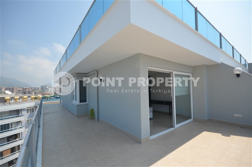 View elegant penthouse 3+1, 286m², in a residence with infrastructure in Tosmur, Alanya-id-2126-photo-44
