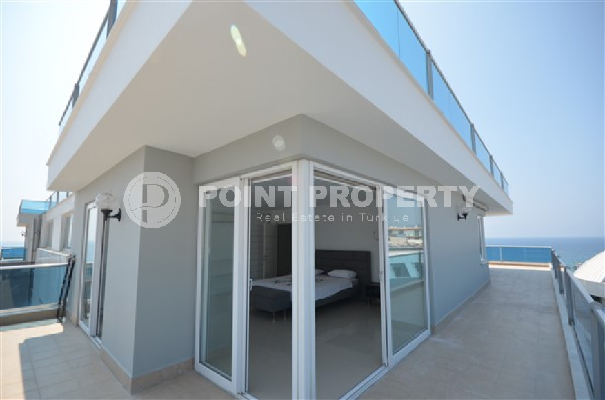 View elegant penthouse 3+1, 286m², in a residence with infrastructure in Tosmur, Alanya-id-2126-photo-45