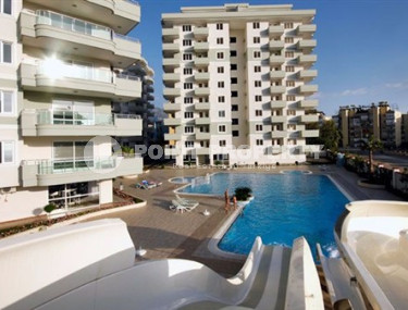 Трехкомнатная квартира, 110м², в центре района Тосмур, Алания, в комплексе с инфраструктурой-id-2128-фото-3