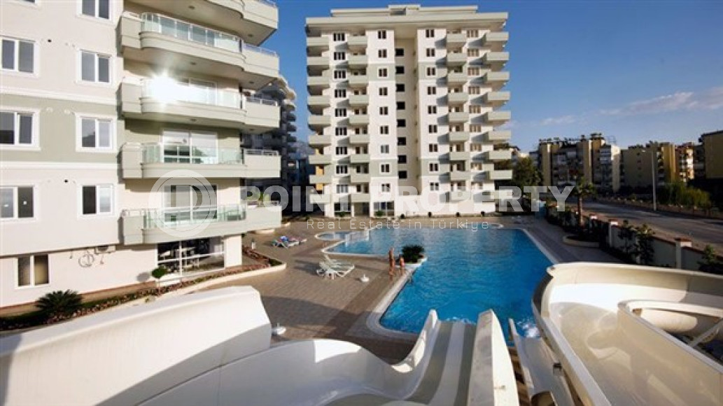 Трехкомнатная квартира, 110м², в центре района Тосмур, Алания, в комплексе с инфраструктурой-id-2128-фото-3