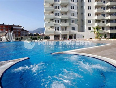 Трехкомнатная квартира, 110м², в центре района Тосмур, Алания, в комплексе с инфраструктурой-id-2128-фото-4