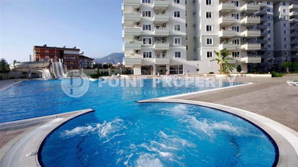 Трехкомнатная квартира, 110м², в центре района Тосмур, Алания, в комплексе с инфраструктурой-id-2128-фото-4