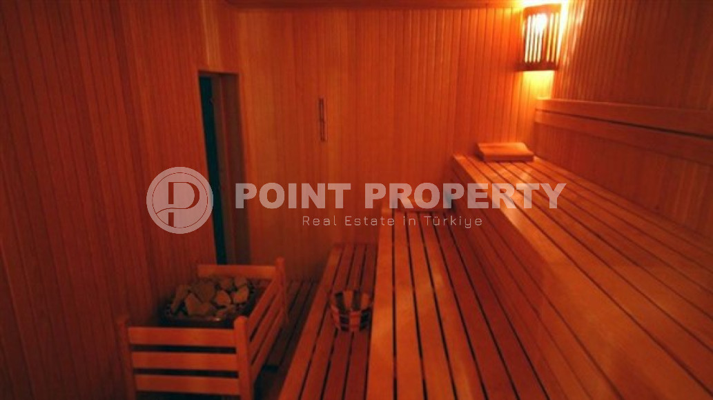 Трехкомнатная квартира, 110м², в центре района Тосмур, Алания, в комплексе с инфраструктурой-id-2128-фото-11