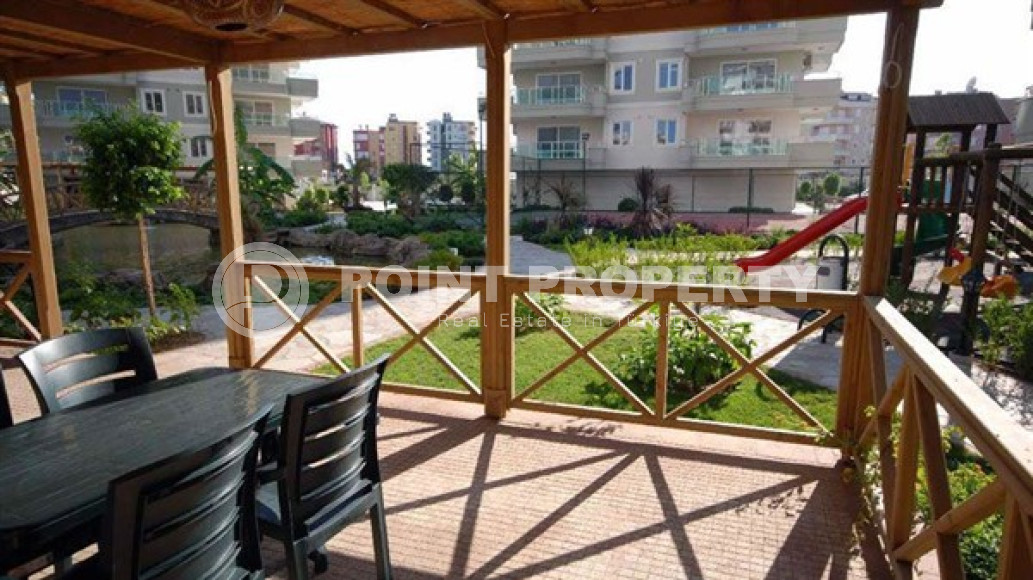 Трехкомнатная квартира, 110м², в центре района Тосмур, Алания, в комплексе с инфраструктурой-id-2128-фото-14