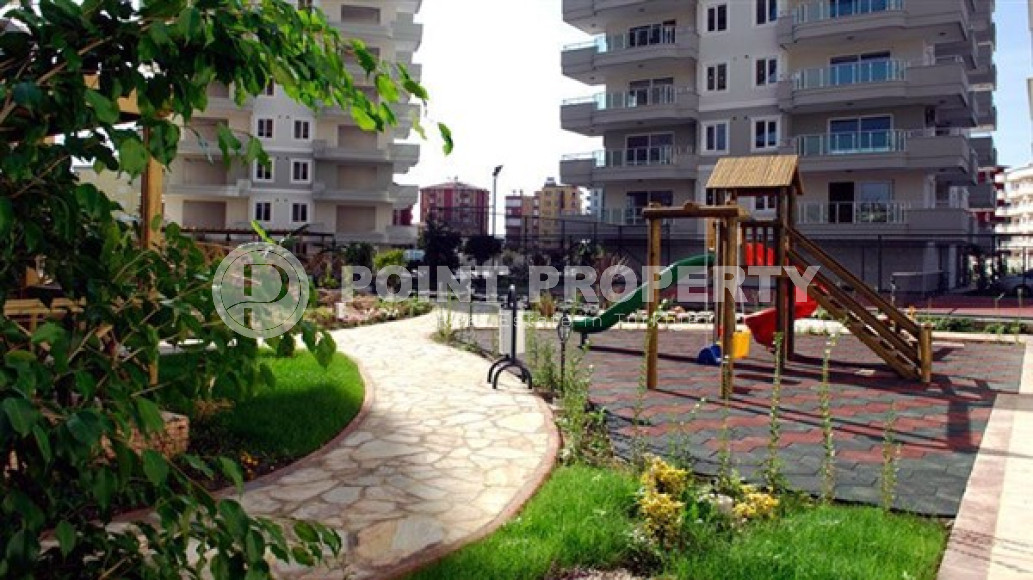 Трехкомнатная квартира, 110м², в центре района Тосмур, Алания, в комплексе с инфраструктурой-id-2128-фото-15