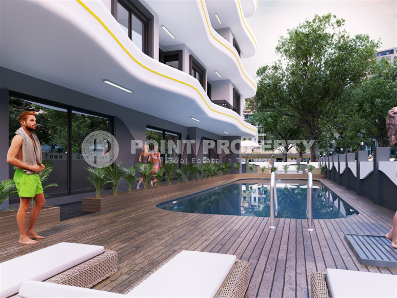 Comfortable apartments with layouts 1+1, 2+1 and duplexes with layouts 2+1, 3+1 from the developer in a new investment project in the center of Mahmutlar-id-1168-photo-7