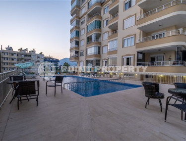 Готовая к проживанию, трехкомнатная квартира, 120м², на первой береговой линии в районе Тосмур, Алания-id-2131-фото-3