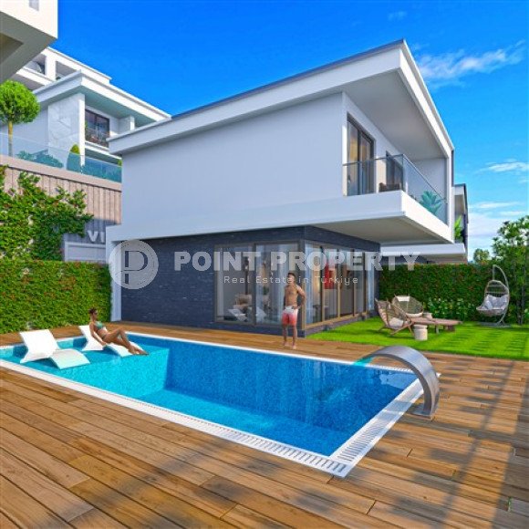 Three-room duplex with access to the garden, 85m², in a luxury residence under construction in Kargicak-id-2133-photo-18