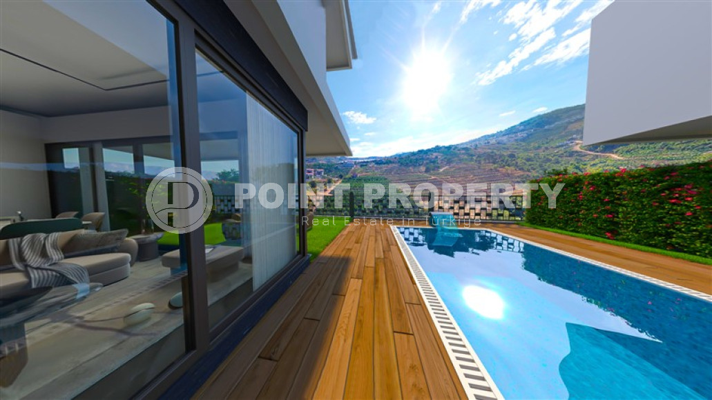 Three-room duplex with access to the garden, 85m², in a luxury residence under construction in Kargicak-id-2133-photo-20