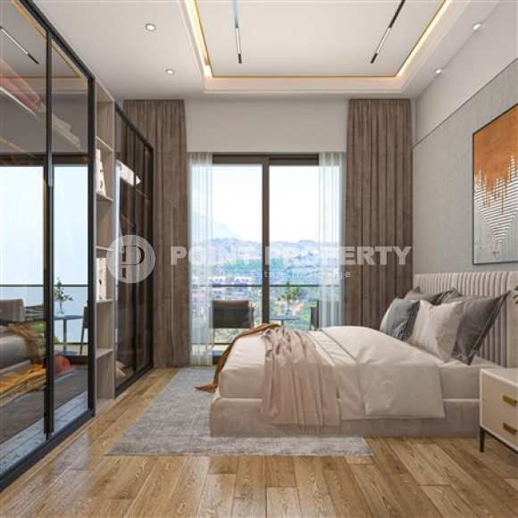 Three-room duplex with access to the garden, 85m², in a luxury residence under construction in Kargicak-id-2133-photo-31