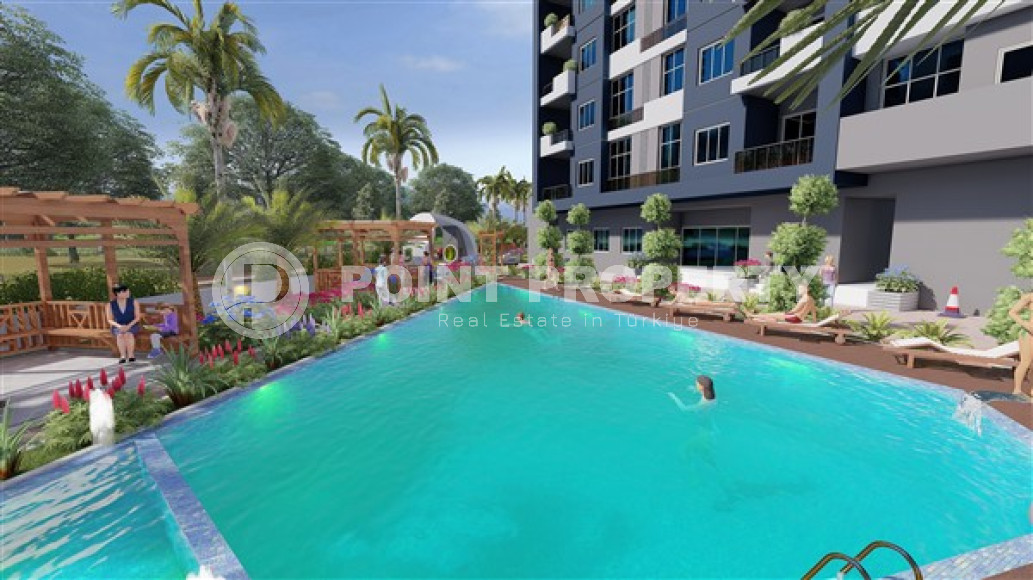 Investment project of a complex with a swimming pool in the Mersin - Teje area, 650 meters from the sea.-id-2134-photo-6