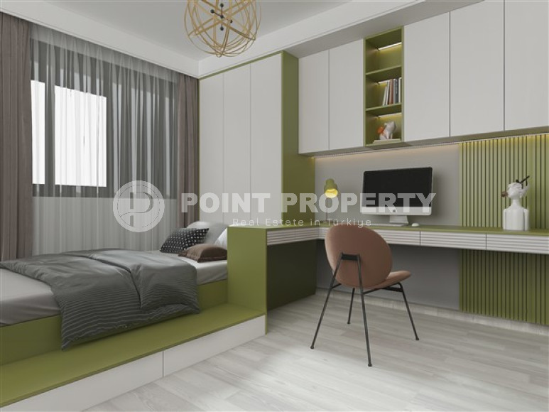 Investment project of a complex with a swimming pool in the Mersin - Teje area, 650 meters from the sea.-id-2134-photo-13