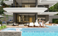Elite three-story villas 5+2, 615 m², with infrastructure at developer prices in the Alanya - Bektas region.-id-2135-photo-4