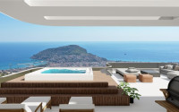 Elite three-story villas 5+2, 615 m², with infrastructure at developer prices in the Alanya - Bektas region.-id-2135-photo-11