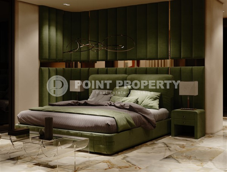 Элитные трехэтажные виллы 5+2, 615м², с инфраструктурой по ценам застройщика в районе Алании – Бекташ.-id-2135-фото-18