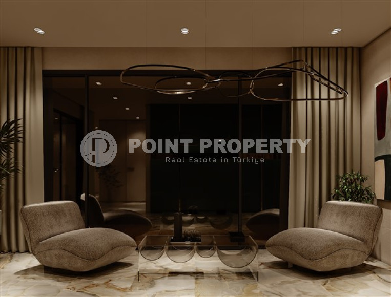 Элитные трехэтажные виллы 5+2, 615м², с инфраструктурой по ценам застройщика в районе Алании – Бекташ.-id-2135-фото-20