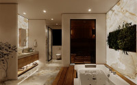 Elite three-story villas 5+2, 615 m², with infrastructure at developer prices in the Alanya - Bektas region.-id-2135-photo-26