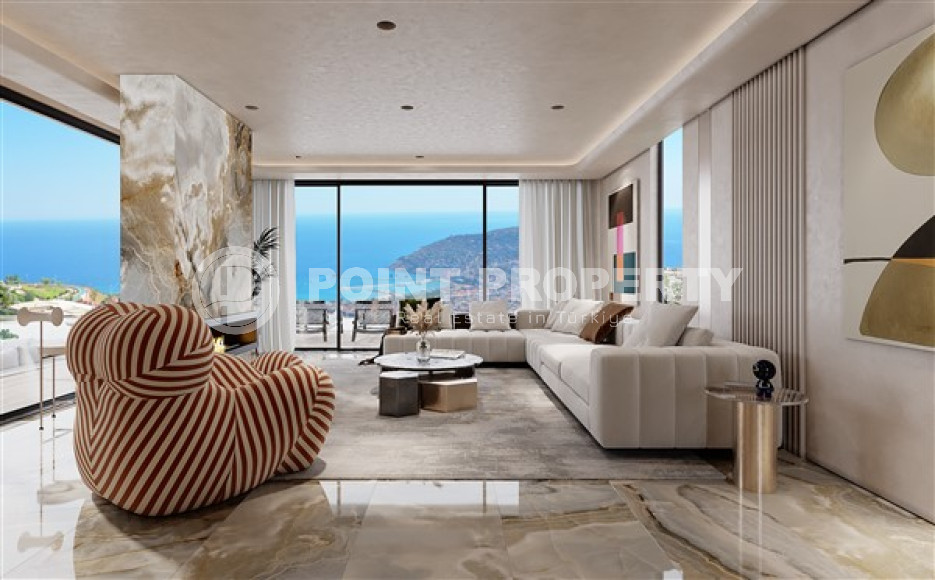 Элитные трехэтажные виллы 5+2, 615м², с инфраструктурой по ценам застройщика в районе Алании – Бекташ.-id-2135-фото-28