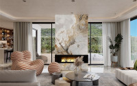 Elite three-story villas 5+2, 615 m², with infrastructure at developer prices in the Alanya - Bektas region.-id-2135-photo-29