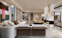 Elite three-story villas 5+2, 615 m², with infrastructure at developer prices in the Alanya - Bektas region.-id-2135-photo-33