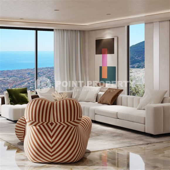 Элитные трехэтажные виллы 5+2, 615м², с инфраструктурой по ценам застройщика в районе Алании – Бекташ.-id-2135-фото-35