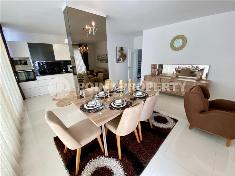 Шикарный дуплекс планировкой 3+1 в элитном жилом комплексе в престижном районе Аланьи Кестель в 450 м от моря-id-1170-фото-2