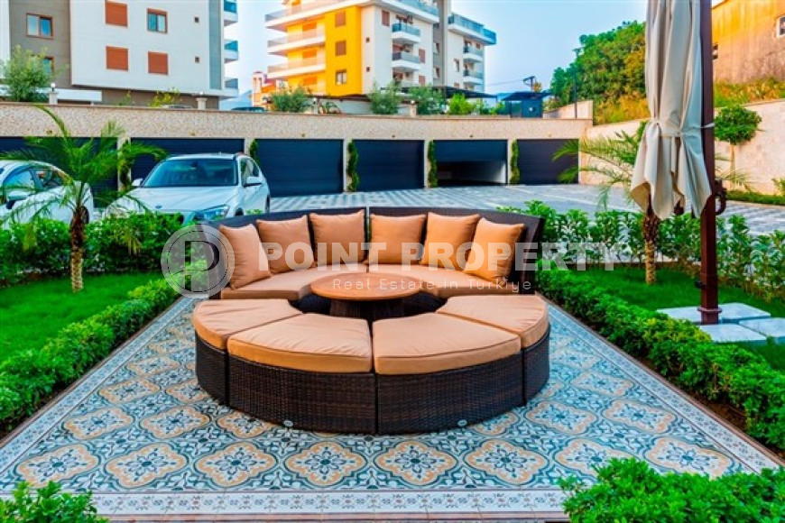 Two bedroom apartment, 115m², with separate kitchen in a new residence in Alanya - Oba-id-2136-photo-21
