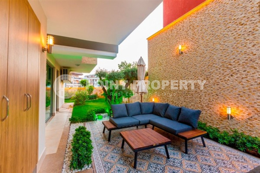 Two bedroom apartment, 115m², with separate kitchen in a new residence in Alanya - Oba-id-2136-photo-22