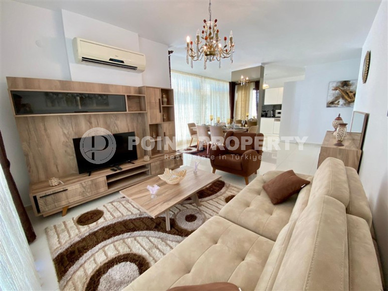 Шикарный дуплекс планировкой 3+1 в элитном жилом комплексе в престижном районе Аланьи Кестель в 450 м от моря-id-1170-фото-3