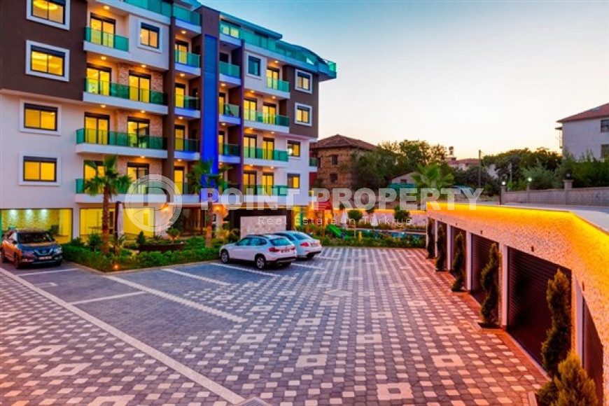 Two bedroom apartment, 115m², with separate kitchen in a new residence in Alanya - Oba-id-2136-photo-30