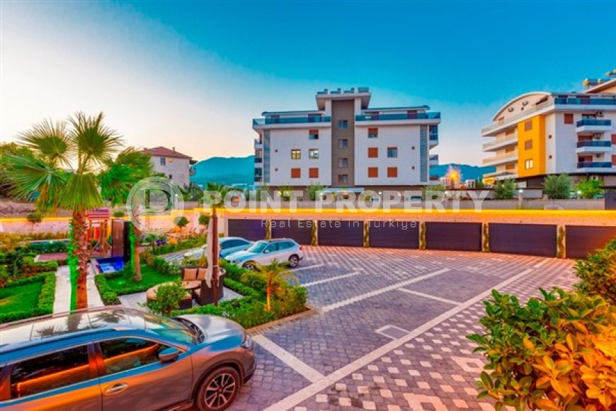 Two bedroom apartment, 115m², with separate kitchen in a new residence in Alanya - Oba-id-2136-photo-33