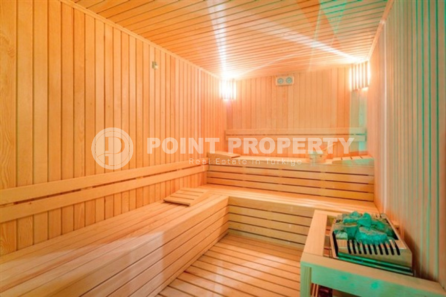 Two bedroom apartment, 115m², with separate kitchen in a new residence in Alanya - Oba-id-2136-photo-41