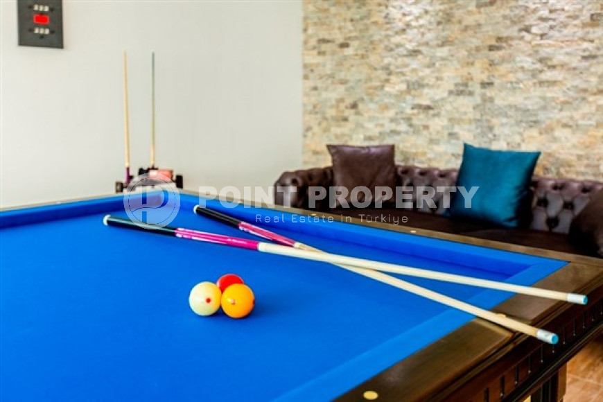 Two bedroom apartment, 115m², with separate kitchen in a new residence in Alanya - Oba-id-2136-photo-43