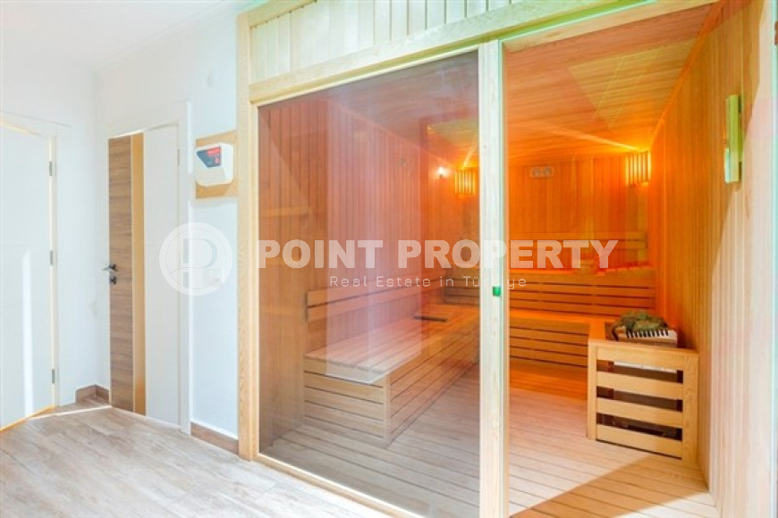 Two bedroom apartment, 115m², with separate kitchen in a new residence in Alanya - Oba-id-2136-photo-44