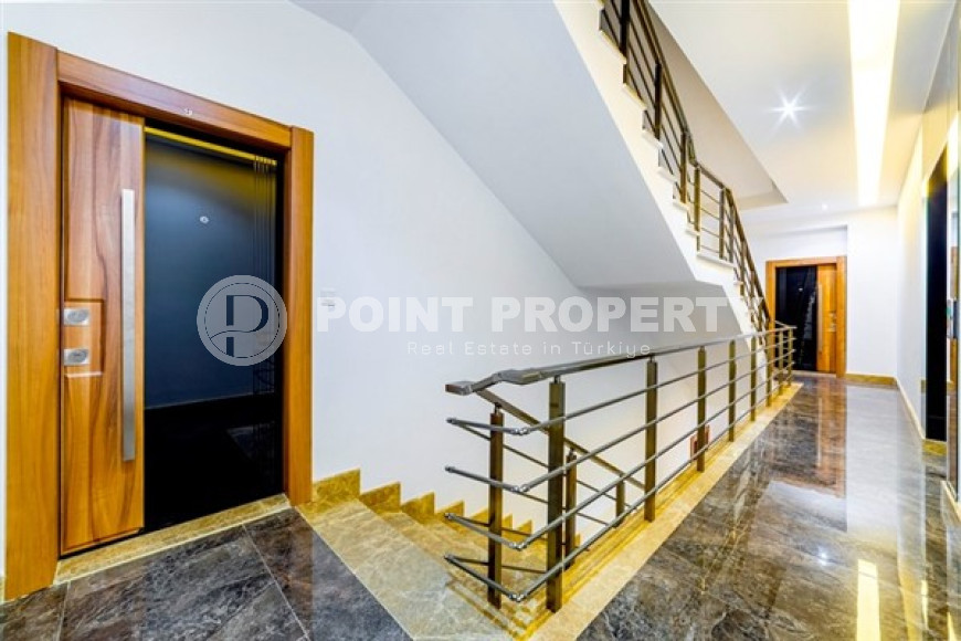 Two bedroom apartment, 115m², with separate kitchen in a new residence in Alanya - Oba-id-2136-photo-45