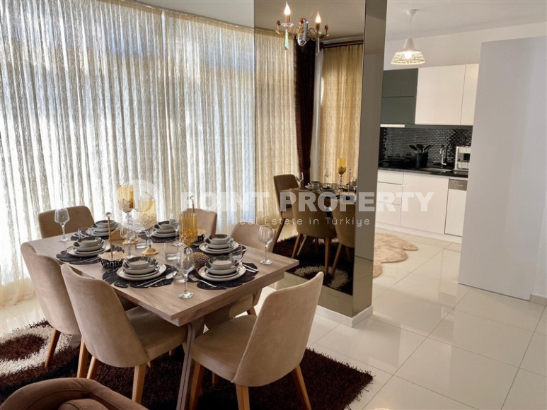 Шикарный дуплекс планировкой 3+1 в элитном жилом комплексе в престижном районе Аланьи Кестель в 450 м от моря-id-1170-фото-6