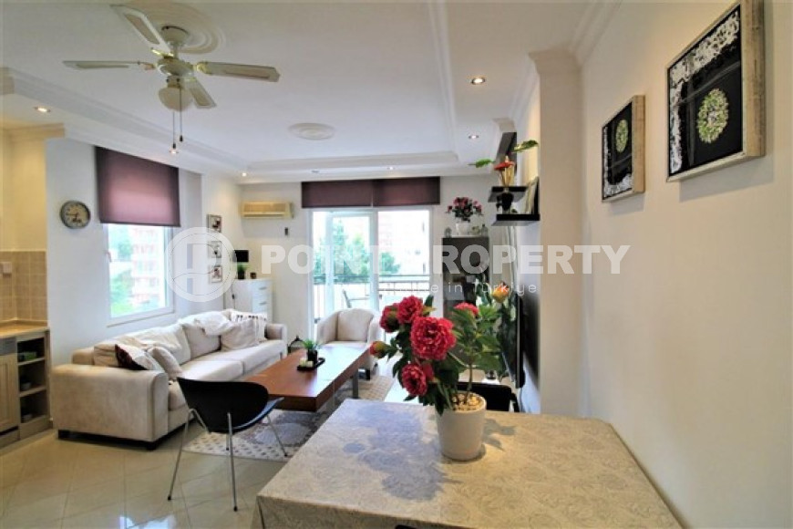 Готовая к проживанию, квартира с двумя спальнями, 120м², в районе Алании Тосмур-id-2138-фото-2