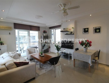 Готовая к проживанию, квартира с двумя спальнями, 120м², в районе Алании Тосмур-id-2138-фото-3