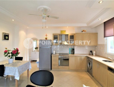 Готовая к проживанию, квартира с двумя спальнями, 120м², в районе Алании Тосмур-id-2138-фото-5