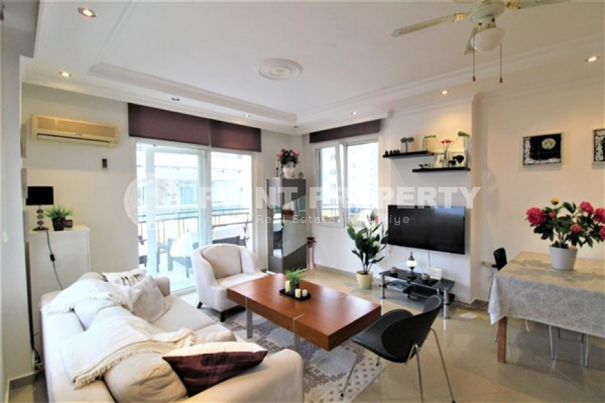 Готовая к проживанию, квартира с двумя спальнями, 120м², в районе Алании Тосмур-id-2138-фото-9