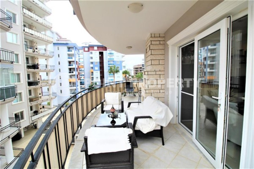 Готовая к проживанию, квартира с двумя спальнями, 120м², в районе Алании Тосмур-id-2138-фото-11