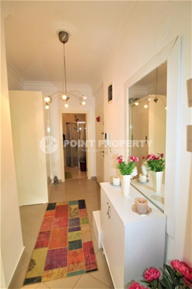 Готовая к проживанию, квартира с двумя спальнями, 120м², в районе Алании Тосмур-id-2138-фото-12