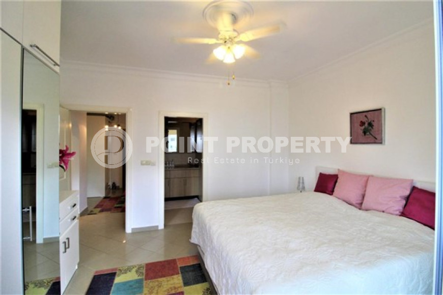 Готовая к проживанию, квартира с двумя спальнями, 120м², в районе Алании Тосмур-id-2138-фото-13