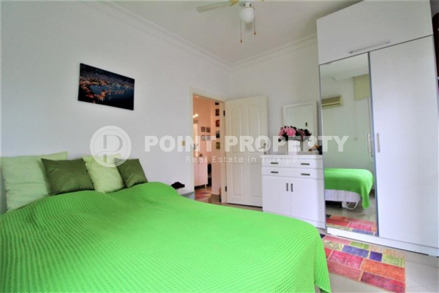 Готовая к проживанию, квартира с двумя спальнями, 120м², в районе Алании Тосмур-id-2138-фото-15